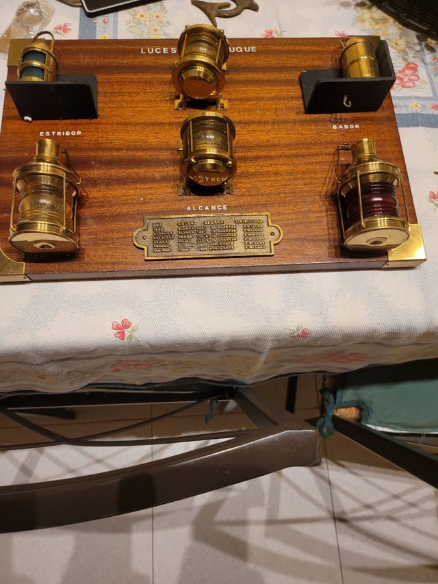 Luces Buque - Náutica Vintage