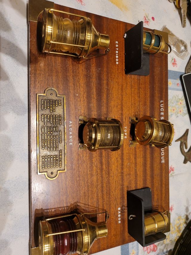 Luces Buque - Náutica Vintage