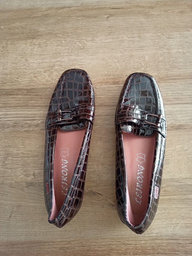 Mocasines Leirong Marrón (Precio negociable)
