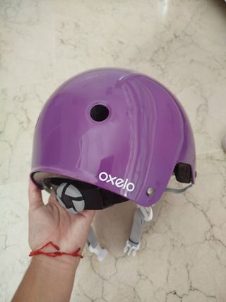 Protecciones Oxelo + Casco niño/a