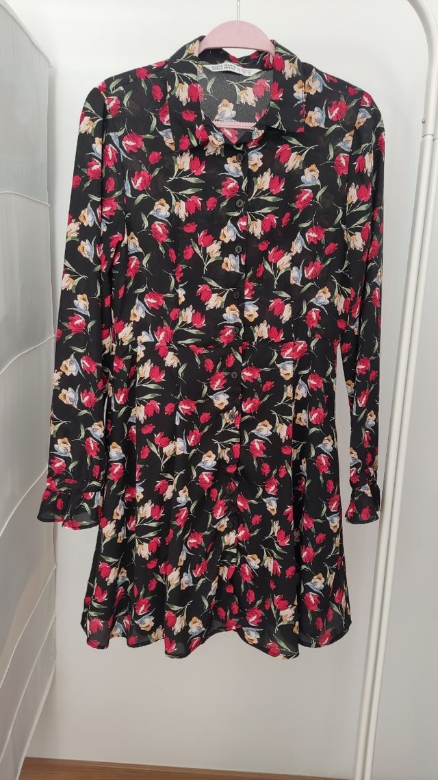 Vestido floral multicolor