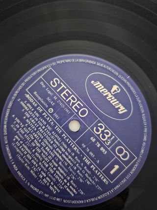 Vinilo The Platters - Bodas de Plata