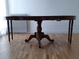 Mesa redonda isabelina 110cm