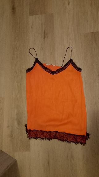 Camisola lencera naranja