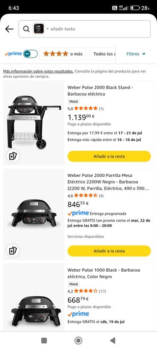 Barbacoa eléctrica | Grill eléctrico , solo un uso
