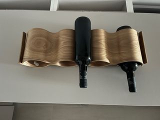 Botellero madera - 6 botellas