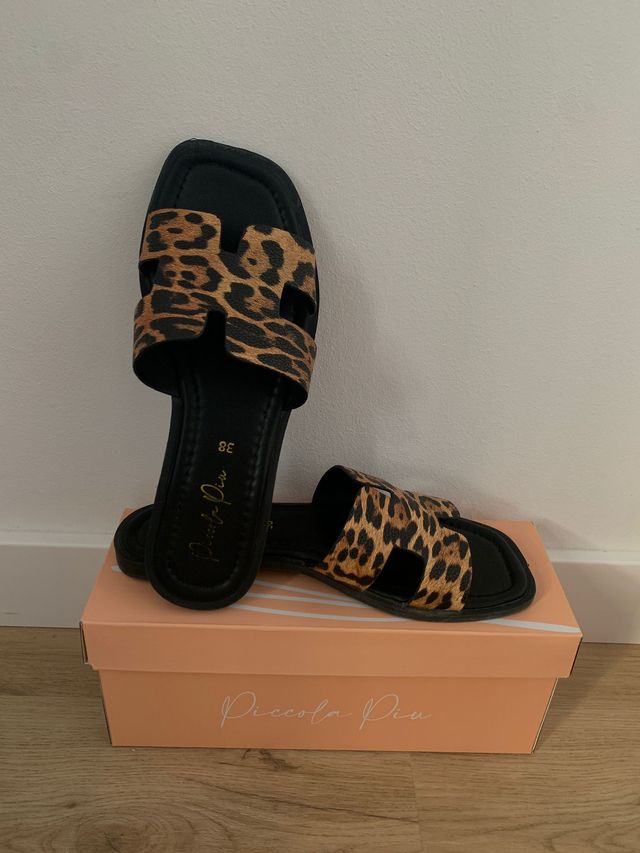 Sandalias Leopardo