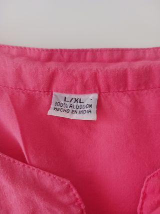 2 kaftan (1 fucsia y otro azul)