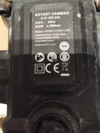 Martillo rotatorio 230V - 800W