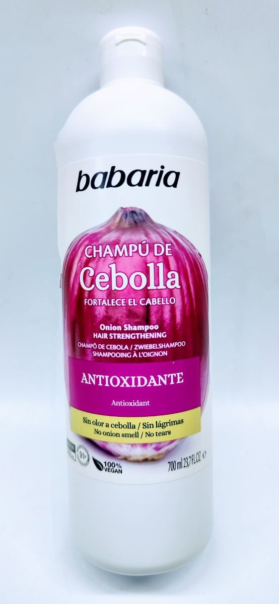 Champú Cebolla Babaria.