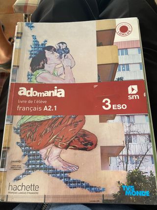 Francés. 3 Secundaria. Adomanía