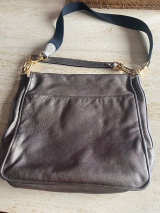 Bolso Loewe hombro, dorado gris