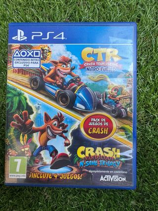 Crash Bandicoot PS4 - PACK 4 juegos!!!