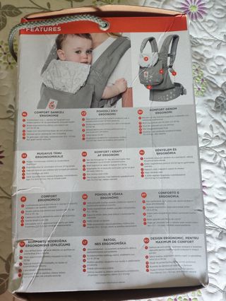 Ergobaby Portabebés - Gris