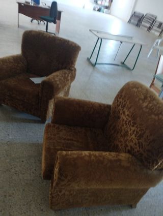 2 Divani Vintage Marrone