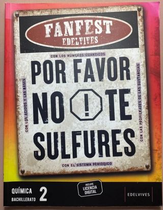 Química segundo bachillerato Edelvives