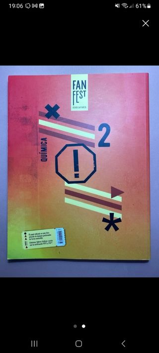 Química segundo bachillerato Edelvives