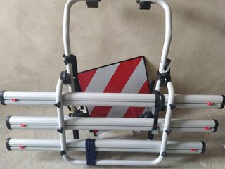 Porta bicicletas triple + placa