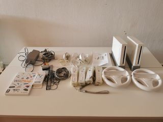 Lote Nintendos Wii blancas + extras