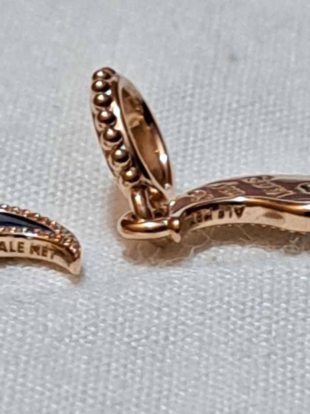 Pandora Charm Yin & Yang in colore oro rosato