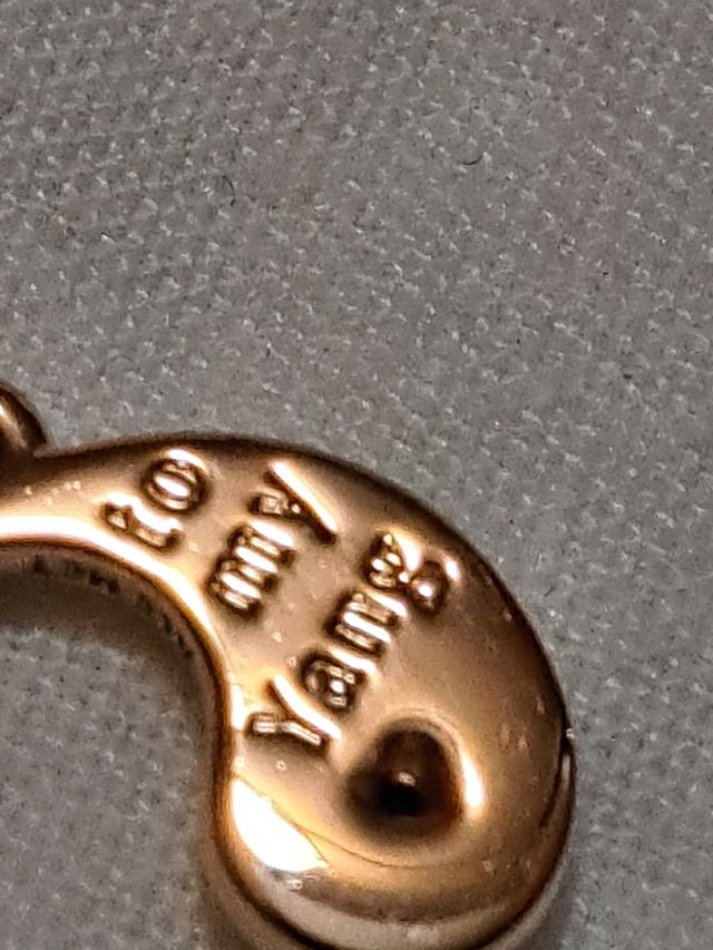 Pandora Charm Yin & Yang in colore oro rosato