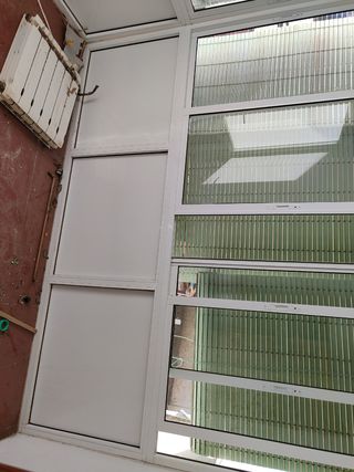 Ventanal aluminio blanco 