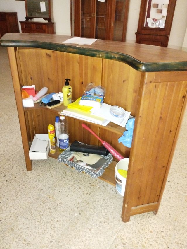 Barra bar in legno - bancone