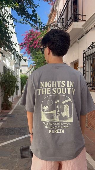 Camiseta Pureza gris - Tallas: S, M, L y XL.