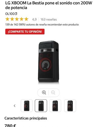 LG XBOOM 2000w - Altavoces pack altavoces