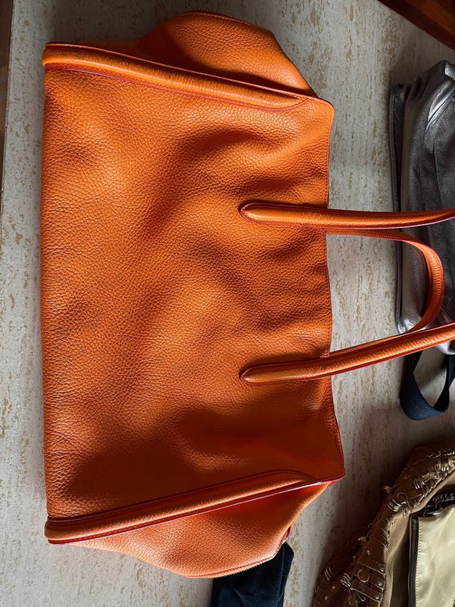 Bolso Alexander McQueen Naranja