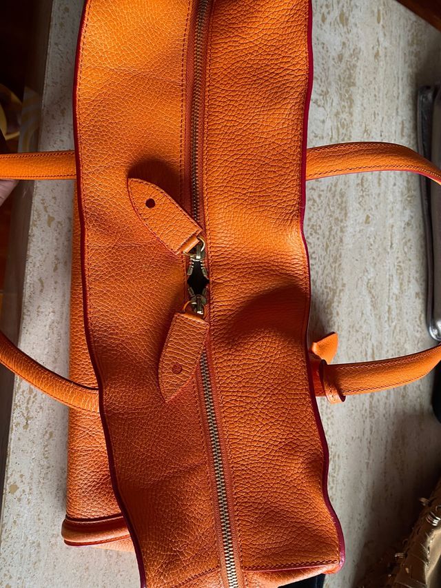 Bolso Alexander McQueen Naranja