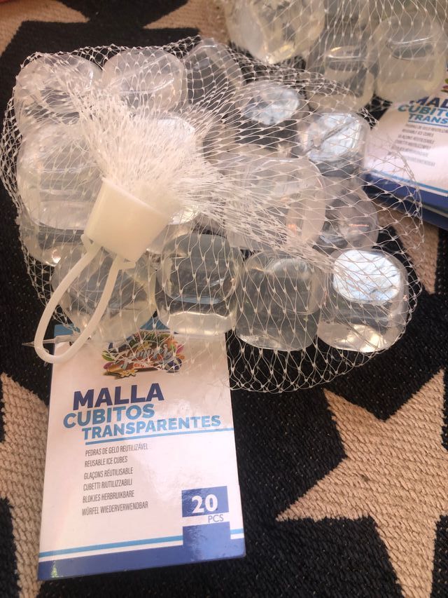 Cubitos hielo reutilizables - 40uds