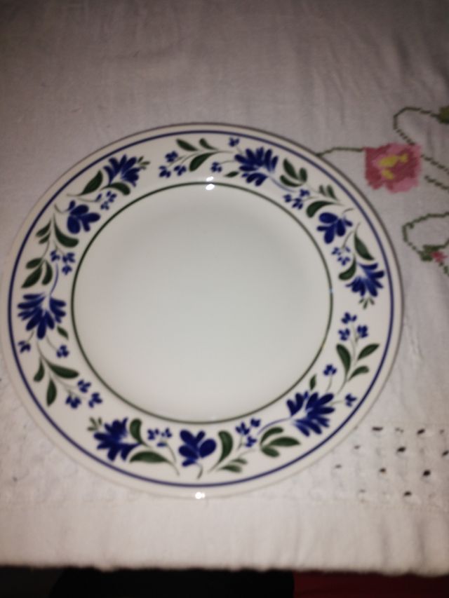 Plato llano Churchill Vintage