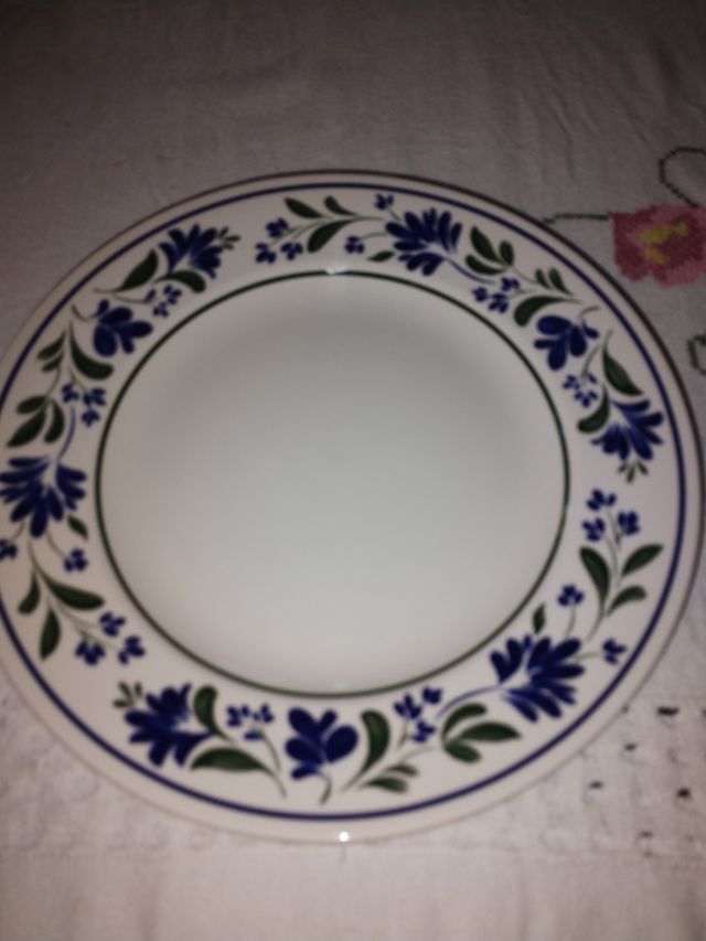 Plato llano Churchill Vintage