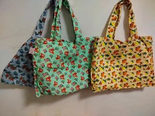 3 Borse Shopper colorate