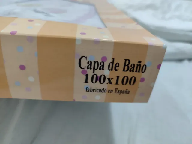 Capa baño bebé Mimar Textil