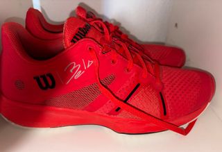 Zapatillas Wilson rojas