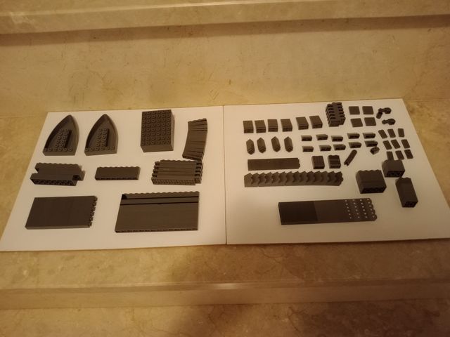 Tente Borras Lote piezas gris