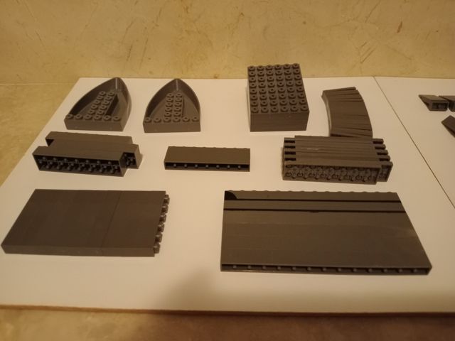 Tente Borras Lote piezas gris