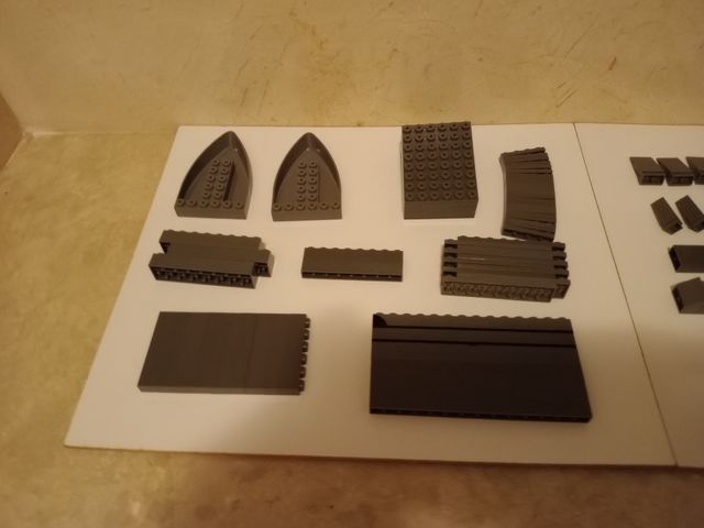 Tente Borras Lote piezas gris