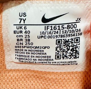 Nike Cortez (GS) Mujer 40 Naranja