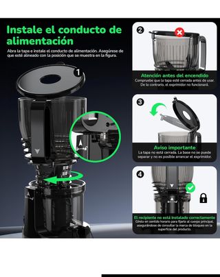 Extractor zumo lento MP-802P