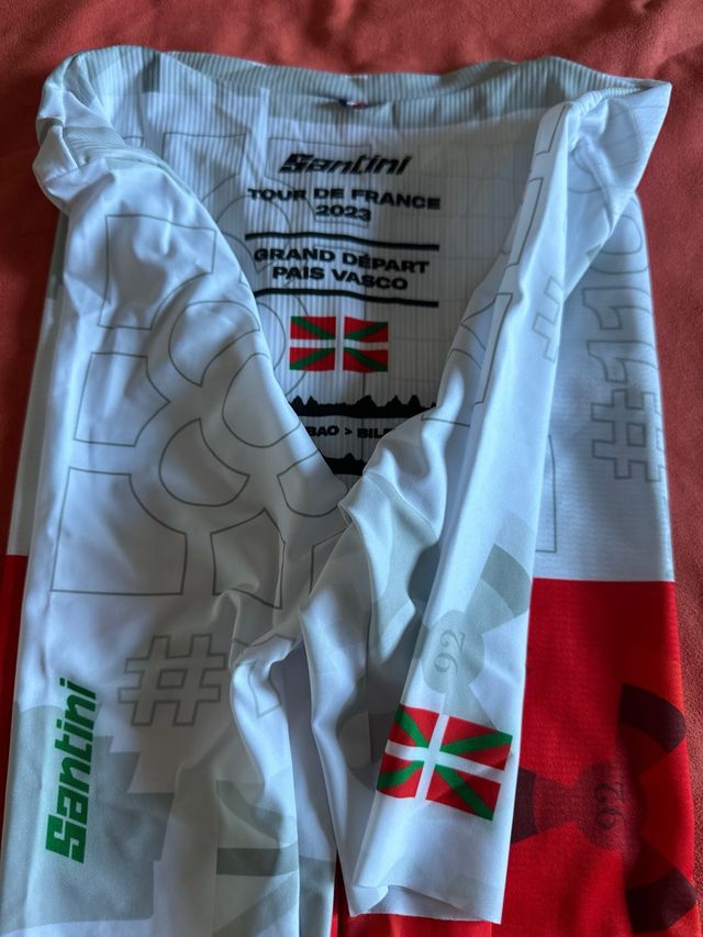 Maillot oficial Tour de France 2023 Pais Vasco.
