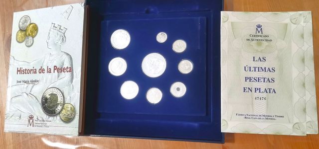 Últimas Pesetas en Plata - Colección