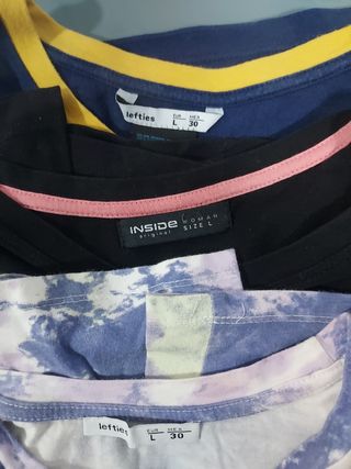 6 Camisetas L - Primark, Riverdale, Stradivarius, 