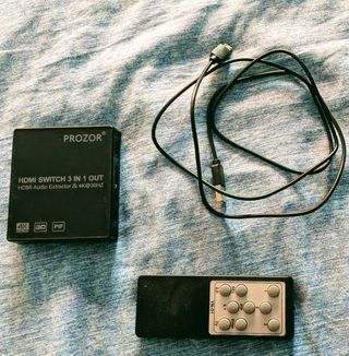 Conmutador HDMI Prozor 3x1 - con Mando