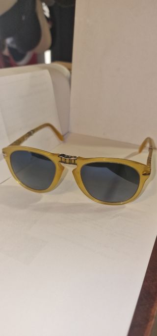 Gafas Steve McQueen amarillas