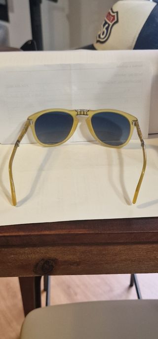 Gafas Steve McQueen amarillas