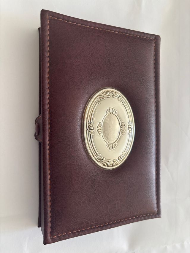 Kit manicura marrón vintage