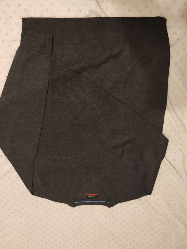 Jersey Pierre Cardin gris talla M